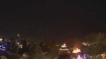 Weather camera view of Sibley East Middle and High School.