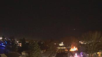 Weather camera view of Sibley East Middle and High School.