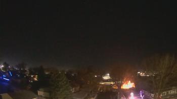 Weather camera view of Sibley East Middle and High School.