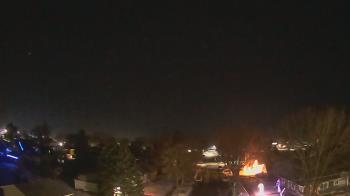 Weather camera view of Sibley East Middle and High School.