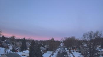 Weather camera view of Sibley East Middle and High School.