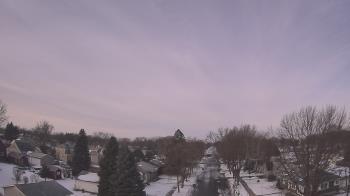 Weather camera view of Sibley East Middle and High School.