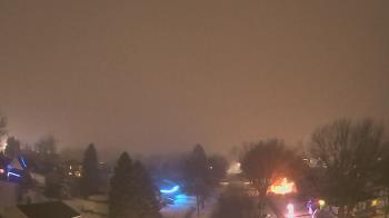 Weather camera view of Sibley East Middle and High School.