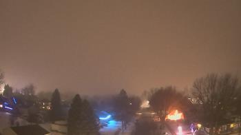 Weather camera view of Sibley East Middle and High School.