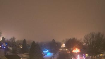 Weather camera view of Sibley East Middle and High School.