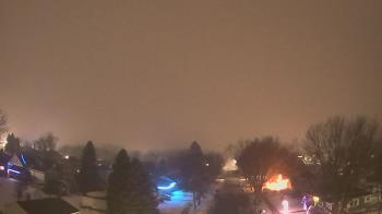 Weather camera view of Sibley East Middle and High School.