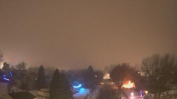 Weather camera view of Sibley East Middle and High School.