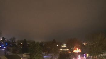 Weather camera view of Sibley East Middle and High School.