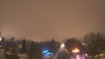 Weather camera view of Sibley East Middle and High School.