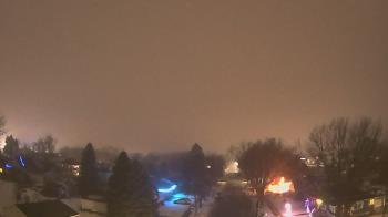 Weather camera view of Sibley East Middle and High School.