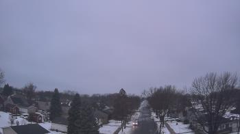 Weather camera view of Sibley East Middle and High School.