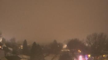 Weather camera view of Sibley East Middle and High School.