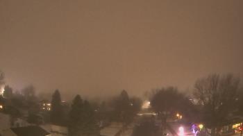 Weather camera view of Sibley East Middle and High School.