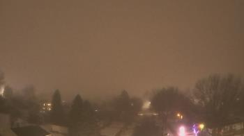Weather camera view of Sibley East Middle and High School.