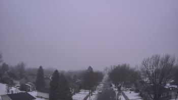 Weather camera view of Sibley East Middle and High School.