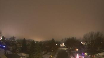 Weather camera view of Sibley East Middle and High School.