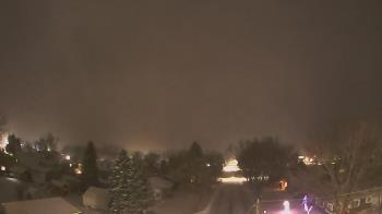 Weather camera view of Sibley East Middle and High School.