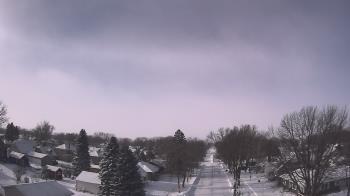 Weather camera view of Sibley East Middle and High School.