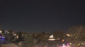 Weather camera view of Sibley East Middle and High School.