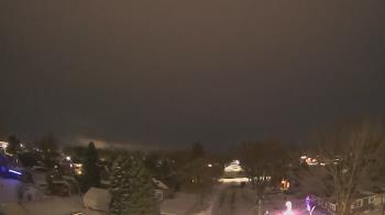 Weather camera view of Sibley East Middle and High School.