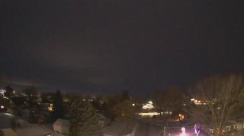 Weather camera view of Sibley East Middle and High School.