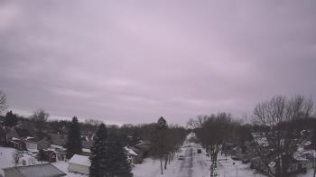 Weather camera view of Sibley East Middle and High School.