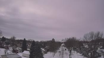 Weather camera view of Sibley East Middle and High School.