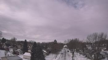 Weather camera view of Sibley East Middle and High School.