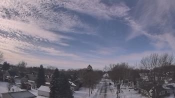 Weather camera view of Sibley East Middle and High School.