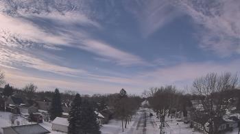 Weather camera view of Sibley East Middle and High School.
