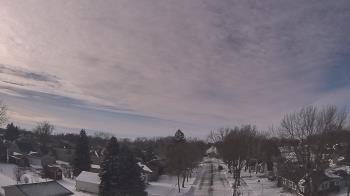 Weather camera view of Sibley East Middle and High School.