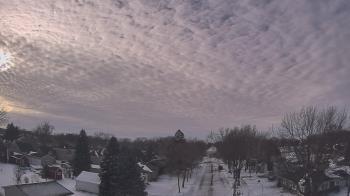 Weather camera view of Sibley East Middle and High School.