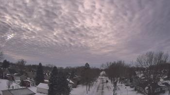 Weather camera view of Sibley East Middle and High School.