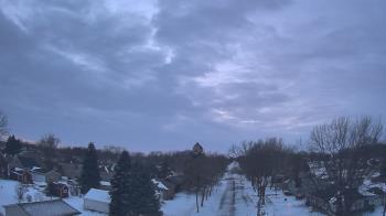 Weather camera view of Sibley East Middle and High School.
