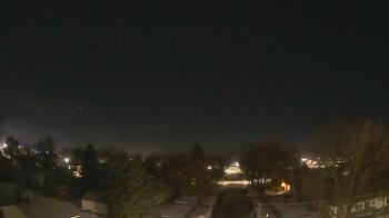 Weather camera view of Sibley East Middle and High School.