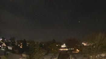 Weather camera view of Sibley East Middle and High School.