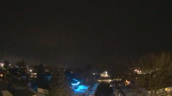 Weather camera view of Sibley East Middle and High School.