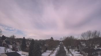Weather camera view of Sibley East Middle and High School.