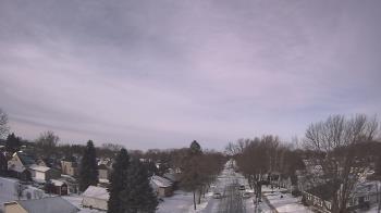 Weather camera view of Sibley East Middle and High School.