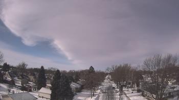 Weather camera view of Sibley East Middle and High School.