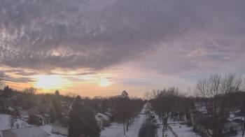 Weather camera view of Sibley East Middle and High School.