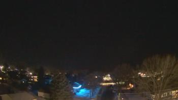 Weather camera view of Sibley East Middle and High School.