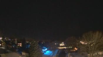 Weather camera view of Sibley East Middle and High School.