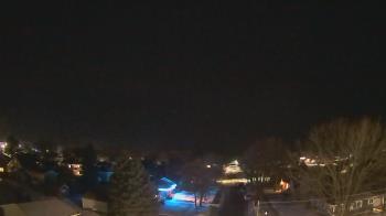 Weather camera view of Sibley East Middle and High School.