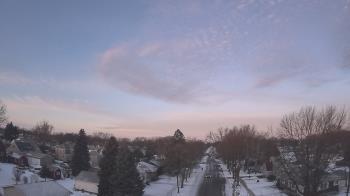 Weather camera view of Sibley East Middle and High School.