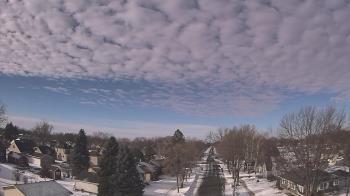 Weather camera view of Sibley East Middle and High School.