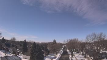 Weather camera view of Sibley East Middle and High School.