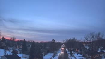 Weather camera view of Sibley East Middle and High School.