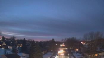 Weather camera view of Sibley East Middle and High School.