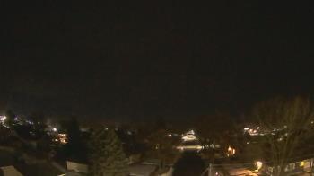 Weather camera view of Sibley East Middle and High School.